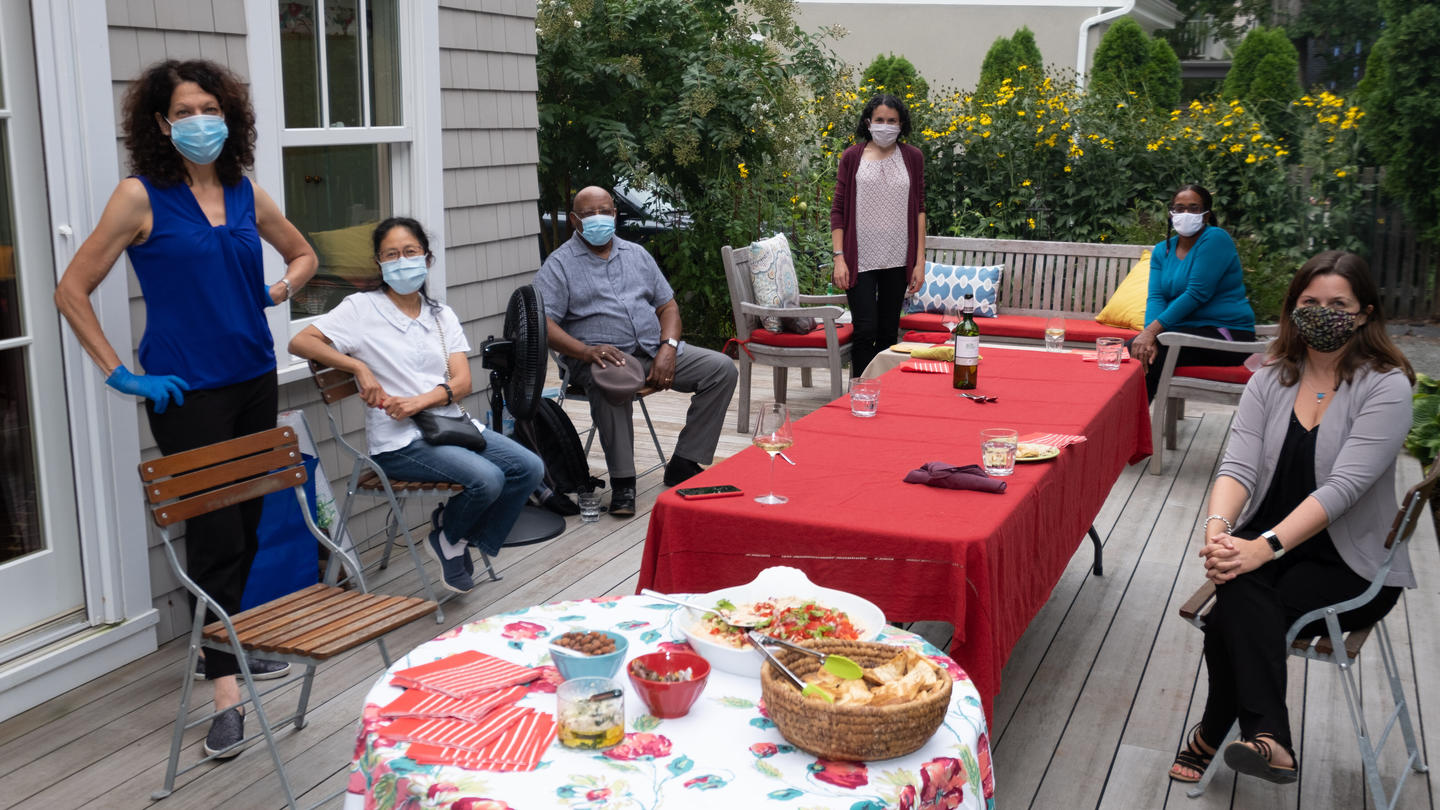 Ed's farewell party